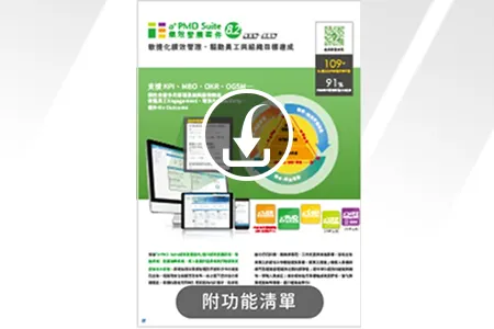 育碁 a+PMD 績效發展(含功能清單)