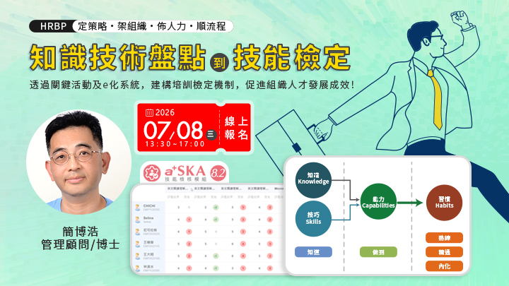 7/8 簡博浩 顧問 知識技術盤點到技能檢定