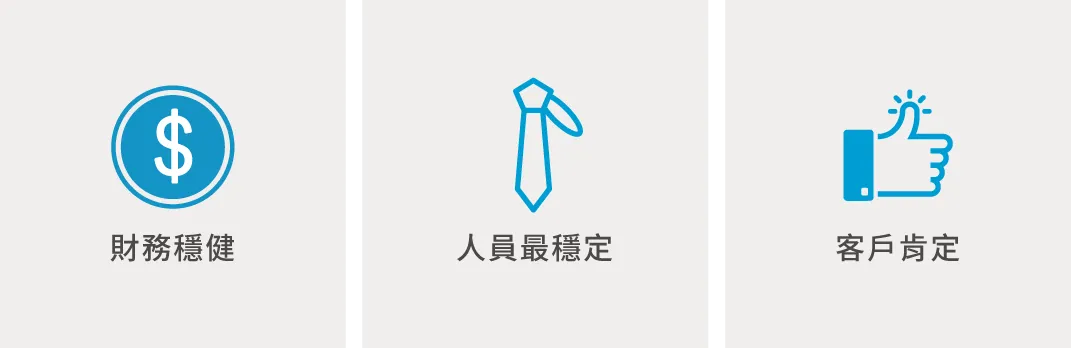 育碁優勢：財務穩健、人員最穩定、客戶肯定