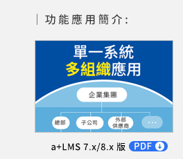 【多組織】應用簡介PDF，單一系統・「多組織」應用架構與優勢