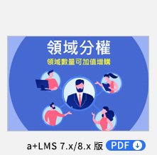 領域分權，領域數量可加值增購