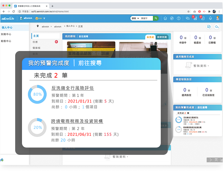 育碁 a+TCR 金融訓練通報預警模組_3